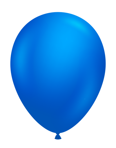 Uninflated Mockup of a 5 Inches Royalty Made By Tuftex in the USA Latex Balloons (50 Per Bag)