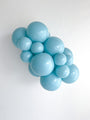 5" Sea Glass Tuftex Latex Balloons (50 Per Bag) Manufacturer Inflated Image