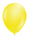 Flat Not Inflated 24" Clear Yellow Latex Balloons (3 Per Bag) Brand Tuftex Manufactured By Maple City Rubber Made in the US and Canada