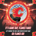 Calgary Flames NHL Social Post