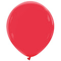 Uninflated 18 Inches Cattex Brand Premium Cherry Red Latex Balloons 