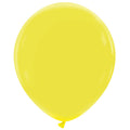 Uninflated 18 Inches Cattex Brand Premium Lemon Latex Balloons 