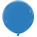 Uninflated 36 Inches Cattex Brand Premium Cobalt Blue Latex Balloons