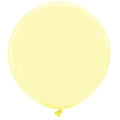 Uninflated 36 Inches Cattex Brand Premium Lemon Cream Latex Balloons