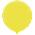 Uninflated 36 Inches Cattex Brand Premium Lemon Latex Balloons