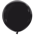 Uninflated 36 Inches Cattex Brand Premium Midnight Black Latex Balloons