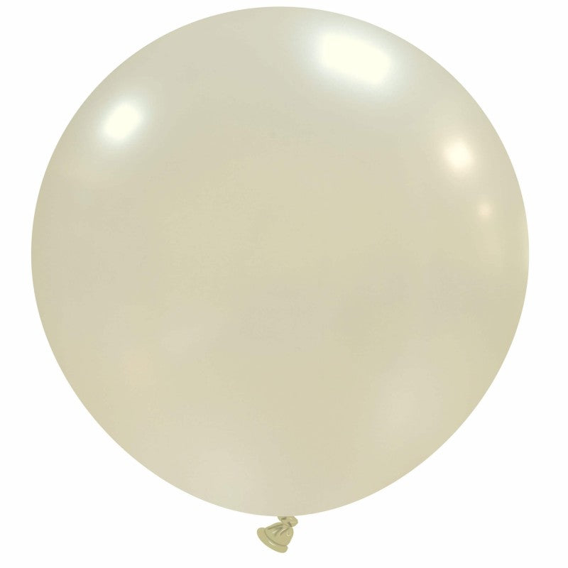 Uninflated 35 Inches Cattex Brand Premium Metal Pearl Latex Balloons