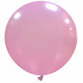 Uninflated 35 Inches Cattex Brand Premium Metal Pink Latex Balloons