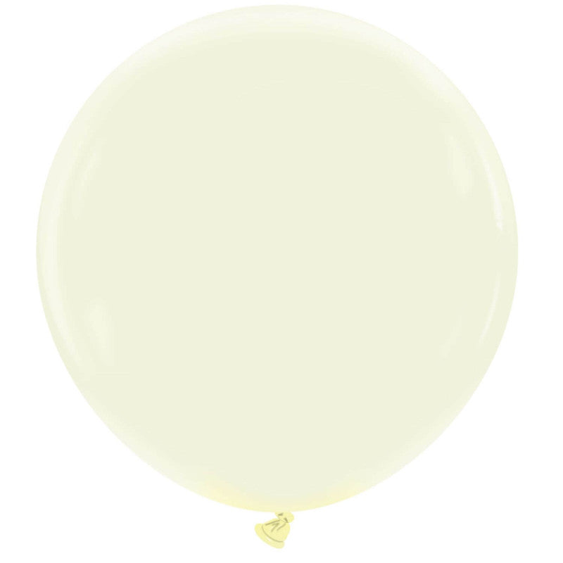 Uninflated 36 Inches Cattex Brand Premium Vanilla Latex Balloons