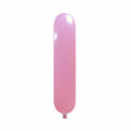 Uninflated 67 Inches Banner Cattex Brand Standard Pink Latex Balloons