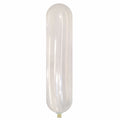 Uninflated 87 Inches Banner Cattex Brand Crystal Transparent Clear Latex Balloons