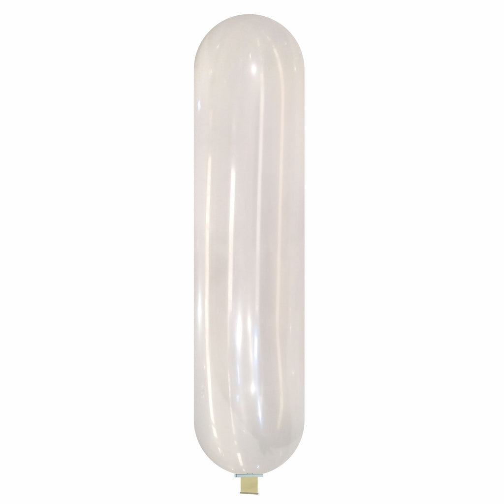 Uninflated 87 Inches Banner Cattex Brand Crystal Transparent Clear Latex Balloons