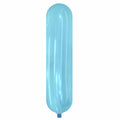 Uninflated 87 Inches Banner Cattex Brand Crystal Crystal Blue Latex Balloons