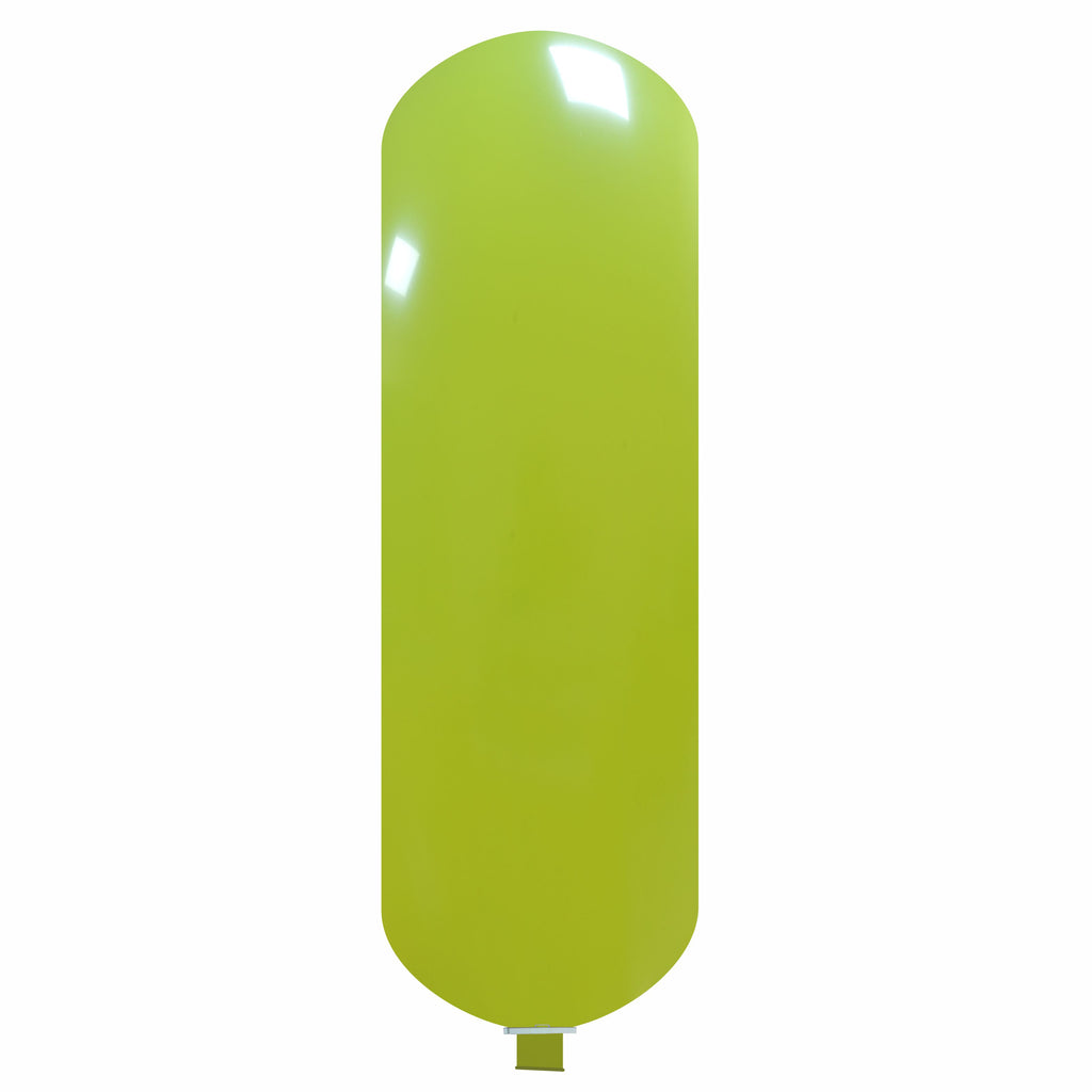 Uninflated 87 Inches Banner XL Cattex Brand Standard Lime Latex Balloons