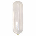 Uninflated 87 Inches Banner XL Cattex Brand Crystal Transparent Clear Latex Balloons