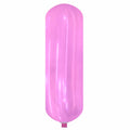 Uninflated 87 Inches Banner XL Cattex Brand Crystal Crystal Fuchsia Latex Balloons