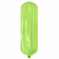 Uninflated 87 Inches Banner XL Cattex Brand Crystal Crystal Green Latex Balloons