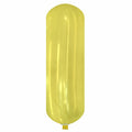 Uninflated 87 Inches Banner XL Cattex Brand Crystal Crystal Yellow Latex Balloons