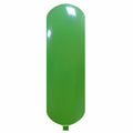 Uninflated 87 Inches Banner XL Cattex Brand Standard Green Latex Balloons