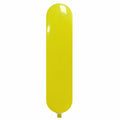 Uninflated 87 Inches Banner Cattex Brand Standard Yellow Latex Balloons