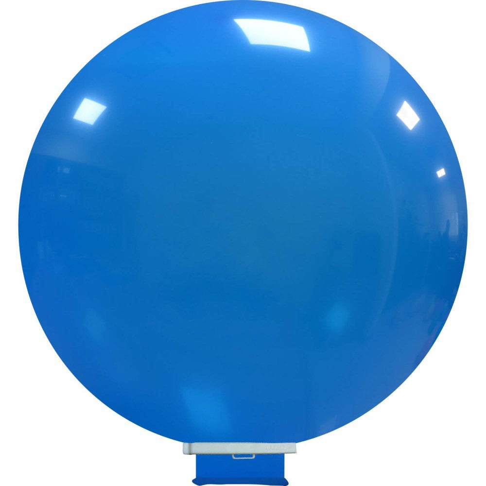 Uninflated 100 inches cattex brand standard light blue latex balloons  