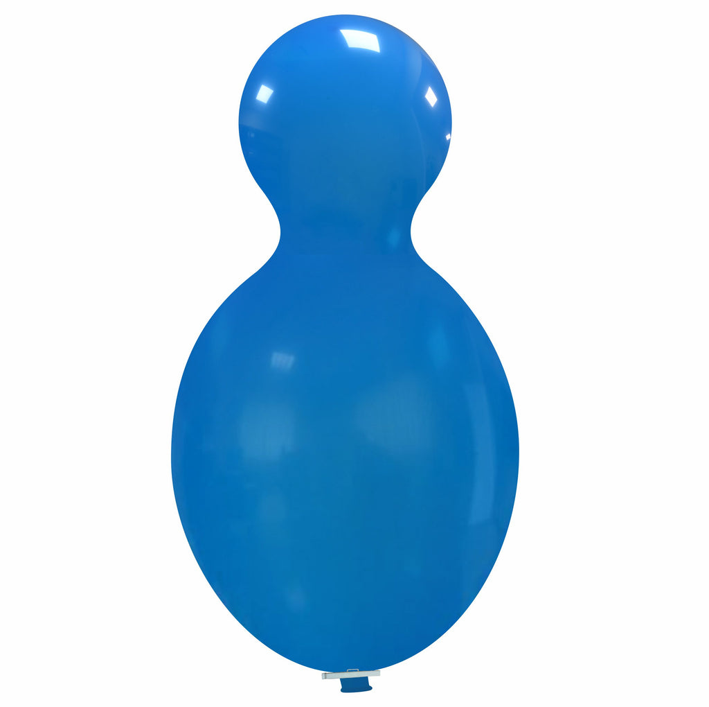 Uninflated 59 Inches Doll Cattex Brand Standard Light Blue Latex Balloons