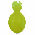 Uninflated 59 Inches Doll Cattex Brand Standard Lime Latex Balloons