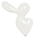 Uninflated 56 Inches Duck Cattex Brand Crystal Transparent Clear Latex Balloons