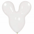 Uninflated 30 Inches Mouse Cattex Brand Crystal Transparent Clear Latex Balloons