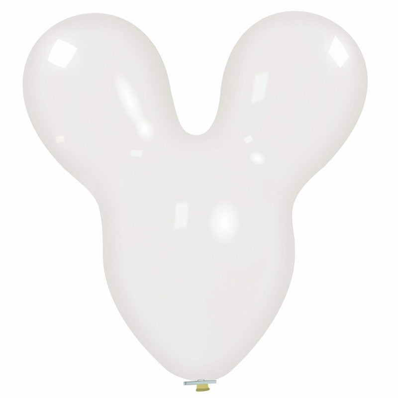 Uninflated 30 Inches Mouse Cattex Brand Crystal Transparent Clear Latex Balloons