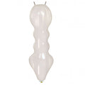 Uninflated 51 Inches Caterpillar Cattex Brand Crystal Transparent Clear Latex Balloons