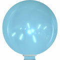 Uninflated 100 inches cattex brand crystal crystal blue latex balloons  