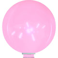 Uninflated 100 inches cattex brand crystal crystal fuchsia latex balloons  