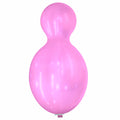 Uninflated 59 Inches Doll Cattex Brand Crystal Crystal Fuchsia Latex Balloons