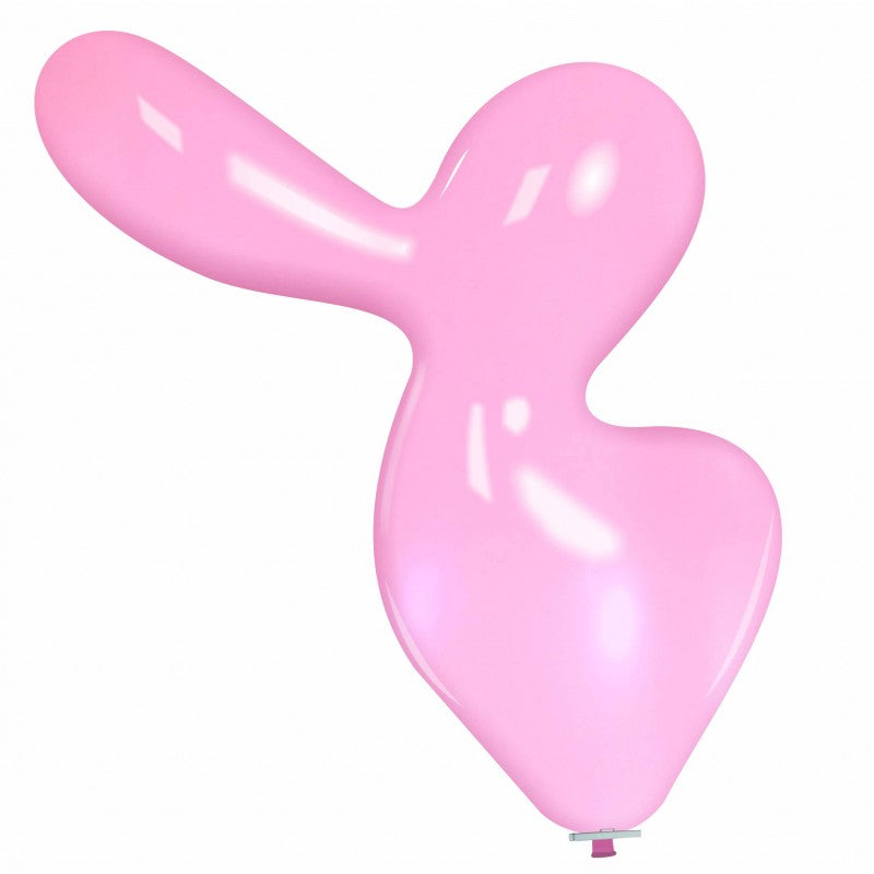 Uninflated 56 Inches Duck Cattex Brand Crystal Crystal Fuchsia Latex Balloons