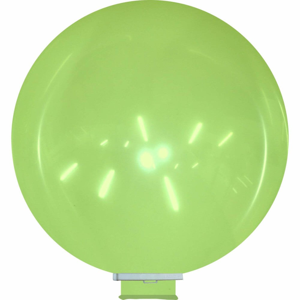 Uninflated 100 inches cattex brand crystal crystal green latex balloons  