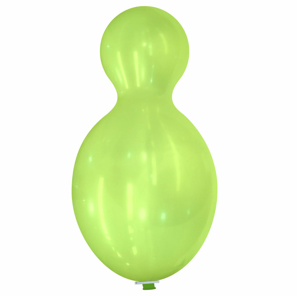 Uninflated 59 Inches Doll Cattex Brand Crystal Crystal Green Latex Balloons