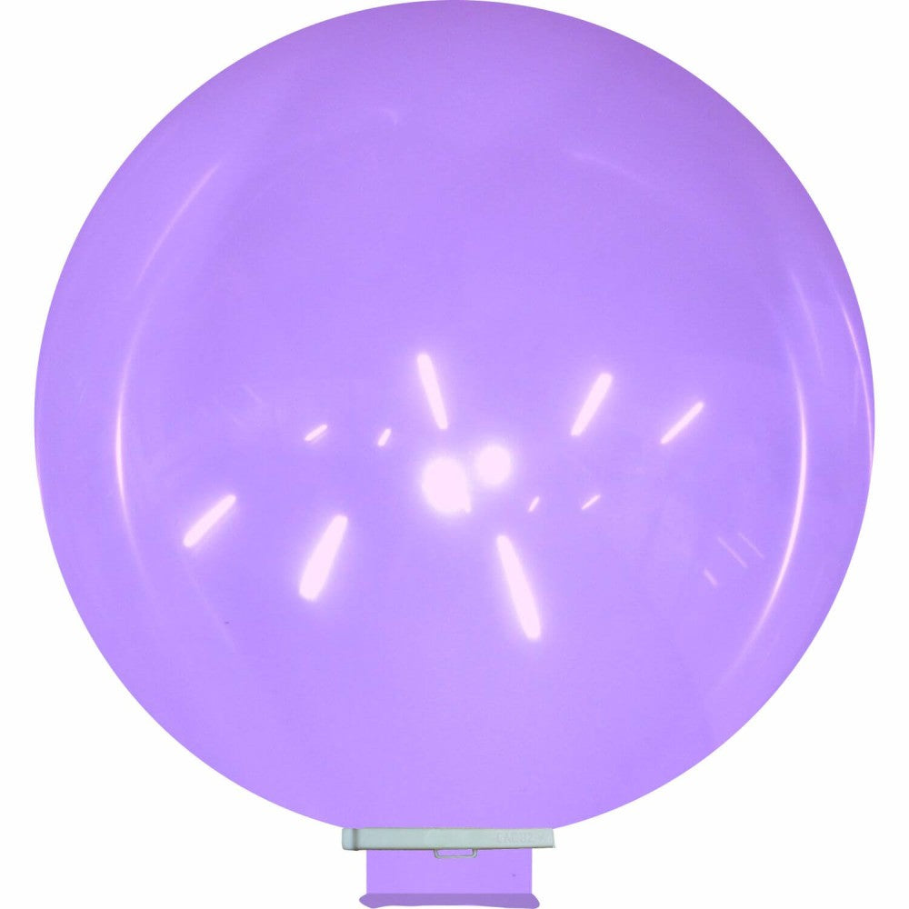 Uninflated 100 inches cattex brand crystal crystal purple latex balloons  