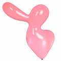 Uninflated 56 Inches Duck Cattex Brand Crystal Crystal Red Latex Balloons