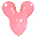 Uninflated 30 Inches Mouse Cattex Brand Crystal Crystal Red Latex Balloons