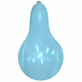 Uninflated 32 Inches Longneck Cattex Brand Crystal Crystal Blue Latex Balloons