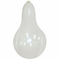 Uninflated 32 Inches Longneck Cattex Brand Crystal Transparent Clear Latex Balloons