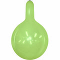 Uninflated 35 Inches Longneck Cattex Brand Crystal Crystal Green Latex Balloons