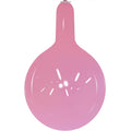 Uninflated 35 Inches Longneck Cattex Brand Standard Pink Latex Balloons