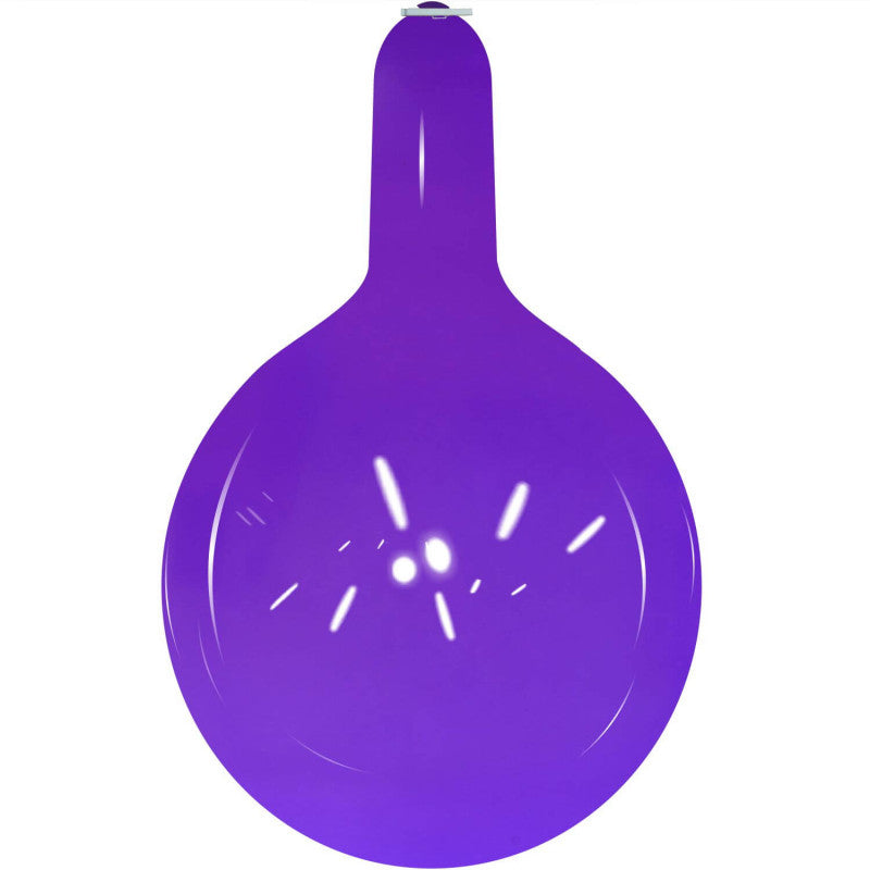 Uninflated 35 Inches Longneck Cattex Brand Standard Purple Latex Balloons