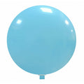 Uninflated 32 Inches Cattex Brand Standard Sky Blue Latex Balloons