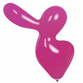 Uninflated 56 Inches Duck Cattex Brand Standard Fuchsia Latex Balloons