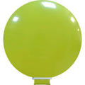 Uninflated 100 inches cattex brand standard lime latex balloons  