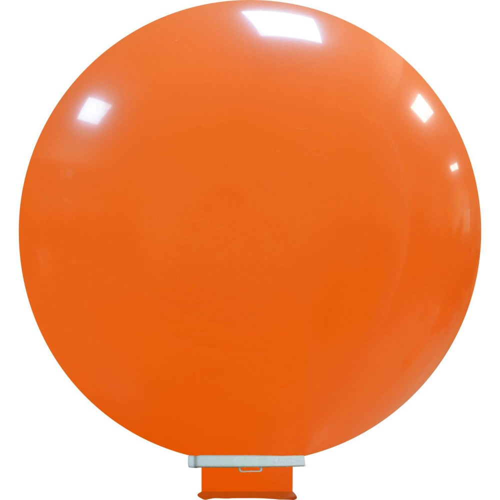 Uninflated 100 inches cattex brand standard orange latex balloons  