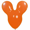 Uninflated 30 Inches Mouse Cattex Brand Standard Orange Latex Balloons